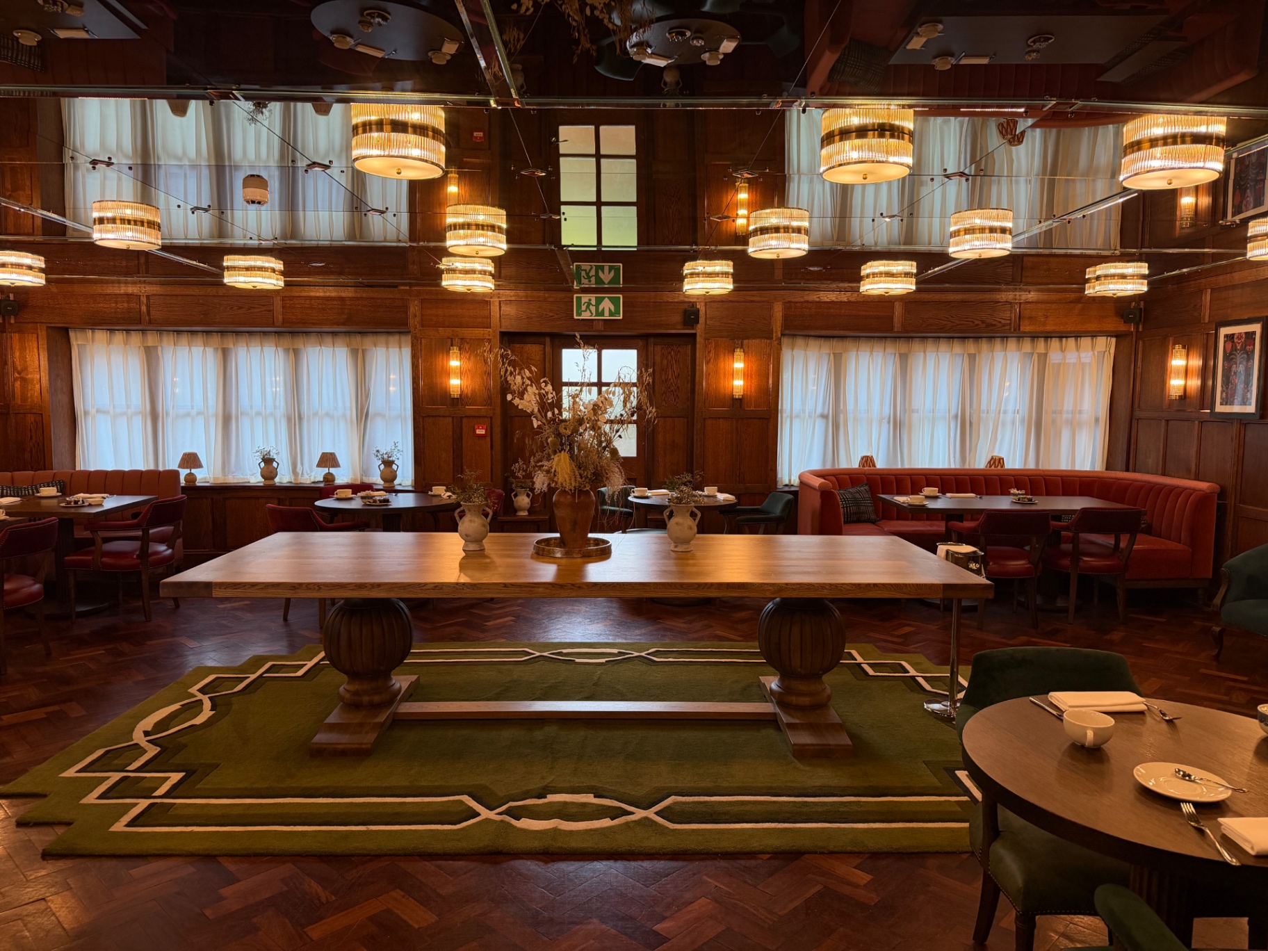 The Oak Room at Crazy Bear Stadhampton